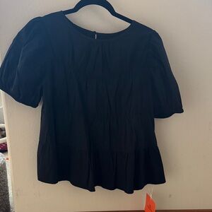 Elegant Black Women's Top